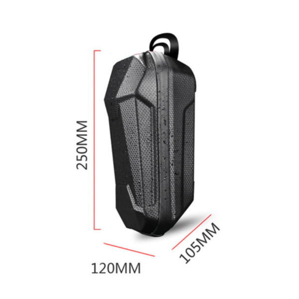 Mochila 2L impermeable compatible Scooter - Black — Negro - Imagen 2