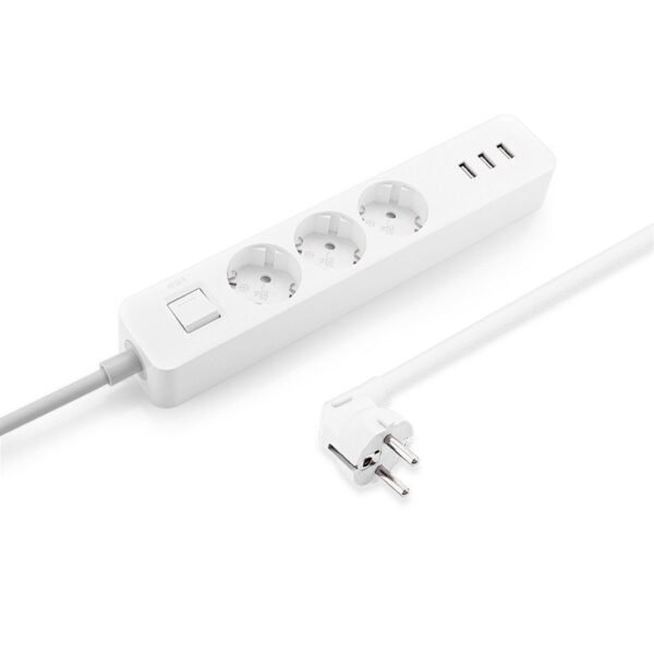 Regleta Xiaomi de 3 enchufes y 3 USB Mi Power Strip